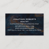 モダンプロフェッショナルミニマリストExecutive Generic B 名刺 (裏面)