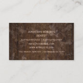 モダンプロフェッショナルミニマリストExecutive Generic B 名刺 (裏面)