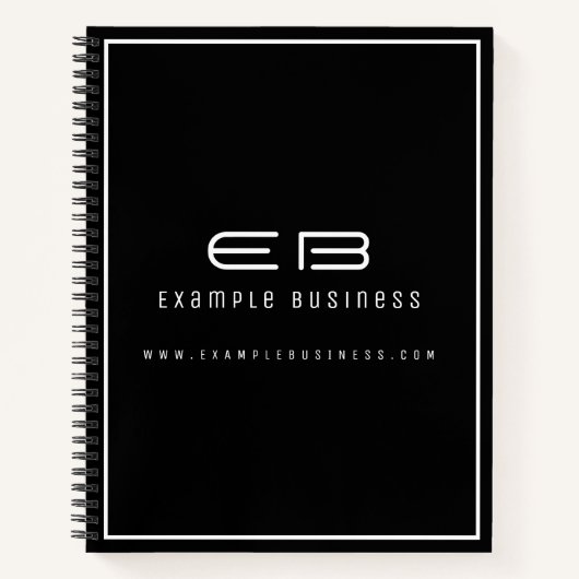 モダンプロフェッショナルミニマル事業 ノートブック (正面)