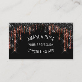 モダンプロフェッショナルメイクアップアーティストヘアアイドラッシュ 名刺