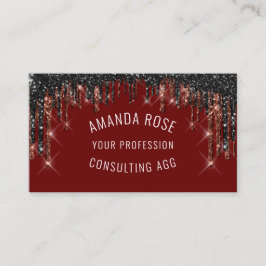 モダンプロフェッショナルメイクアップアーティストヘアブルゴーニュ 名刺