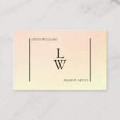 モダンプロフェッショナルメイクアップアーティスト賞 ロイヤリティカード (正面)