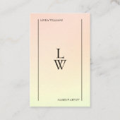 モダンプロフェッショナルメイクアップアーティスト賞 ロイヤリティカード (正面)