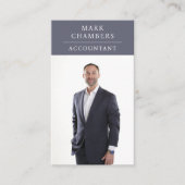 モダンプロフェッショナル事業写真会計士 名刺 (正面)