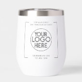 モダンプロフェッショナル会社のカスタムロゴ (背面)