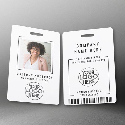 モダンプロフェッショナル会社のカスタムロゴ バッジ