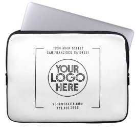 モダンプロフェッショナル会社のカスタムロゴ ラップトップスリーブ
