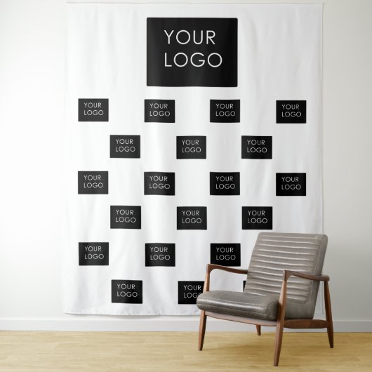モダンプロフェッショナル会社のロゴの背景 タペストリー (インサイチュ)