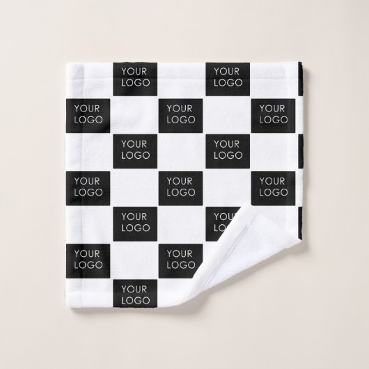 モダンプロフェッショナル会社のロゴプロモーション ウォッシュタオル (ウォッシュタオル)