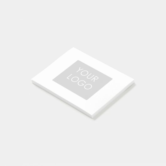 モダンプロフェッショナル会社のロゴホワイト ポストイット (アングル)
