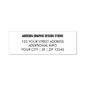 モダンプロフェッショナル会社住所 セルフインキングスタンプ (デザイン)