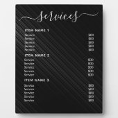 モダンプロフェッショナル価格表 フォトプラーク (正面)