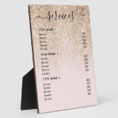 モダンプロフェッショナル価格表 フォトプラーク (側面)