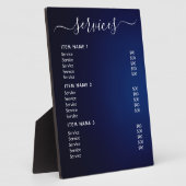 モダンプロフェッショナル価格表 フォトプラーク (側面)