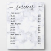 モダンプロフェッショナル価格表 フォトプラーク (正面)