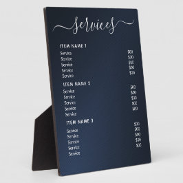 モダンプロフェッショナル価格表 フォトプラーク