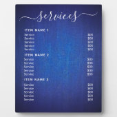 モダンプロフェッショナル価格表 フォトプラーク (正面)