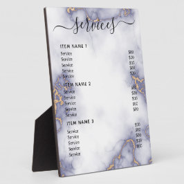 モダンプロフェッショナル価格表 フォトプラーク