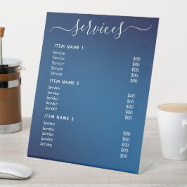 モダンプロフェッショナル価格表 台座サイン