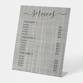 モダンプロフェッショナル価格表 台座サイン