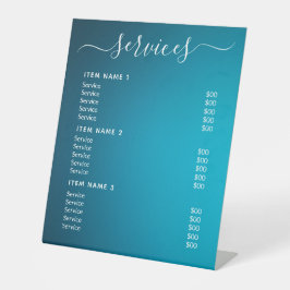 モダンプロフェッショナル価格表 台座サイン