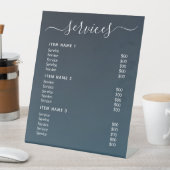 モダンプロフェッショナル価格表 台座サイン (インサイチュ)