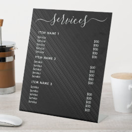 モダンプロフェッショナル価格表 台座サイン