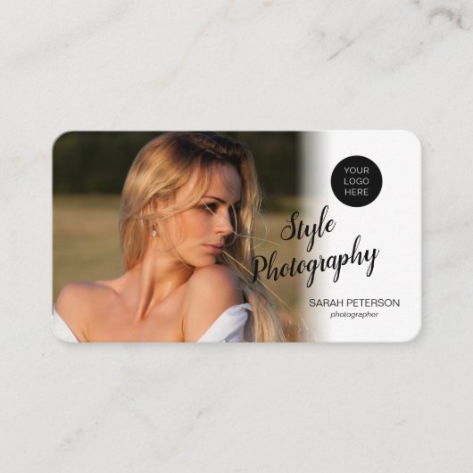 モダンプロフェッショナル写真家 名刺 (正面)