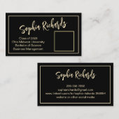 モダンプロフェッショナル写真院紹介 名刺 (正面/裏面)