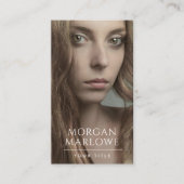 モダンプロフェッショナル写真 名刺 (正面)