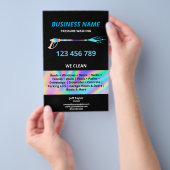 モダンプロフェッショナル加圧洗浄力洗浄 チラシ (ハンドル)