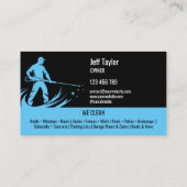 モダンプロフェッショナル加圧洗浄式パワールーフ 名刺 (裏面)