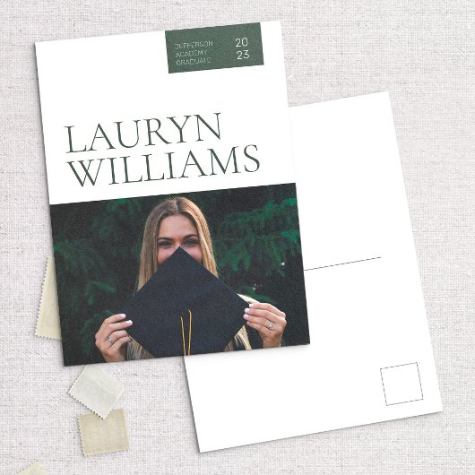 モダンプロフェッショナル卒業発表葉書 シーズンポストカード