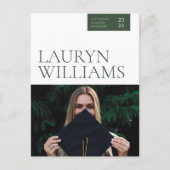 モダンプロフェッショナル卒業発表葉書 シーズンポストカード (正面)