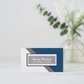 モダンプロフェッショナル名刺の両面 名刺 (スタンド正面)