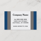 モダンプロフェッショナル名刺の両面 名刺 (裏面)