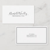 モダンプロフェッショナル名刺 名刺 (正面/裏面)