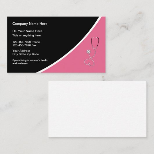 モダンプロフェッショナル名刺 名刺 (正面/裏面)