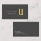 モダンプロフェッショナル名刺 名刺 (正面/裏面)