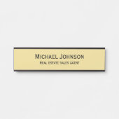 モダンプロフェッショナル営業所の名称 サインプレート (正面)