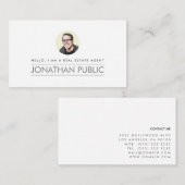 モダンプロフェッショナル実在不動産 名刺 (正面/裏面)