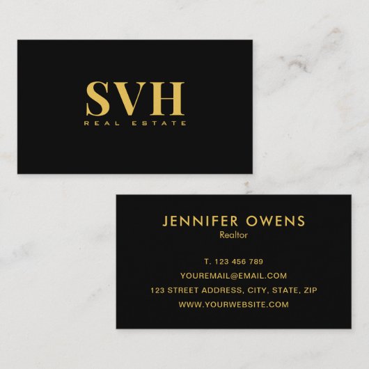 モダンプロフェッショナル実在証券 名刺 (正面/裏面)