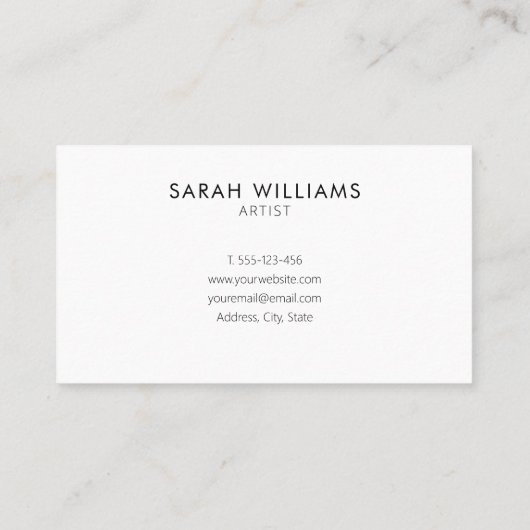 モダンプロフェッショナル家 名刺 (裏面)