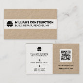 モダンプロフェッショナル建築 名刺 (正面/裏面)