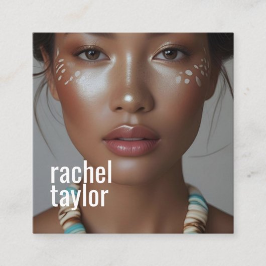 モダンプロフェッショナル撮影広場 スクエア名刺 (正面)