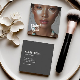 モダンプロフェッショナル撮影 スクエア名刺