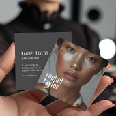 モダンプロフェッショナル撮影 スクエア名刺