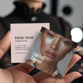 モダンプロフェッショナル撮影 スクエア名刺