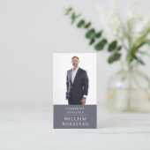 モダンプロフェッショナル業務用写真名刺 名刺 (スタンド正面)