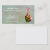 モダンプロフェッショナル洗浄用スプレーボトル 名刺 (正面/裏面)